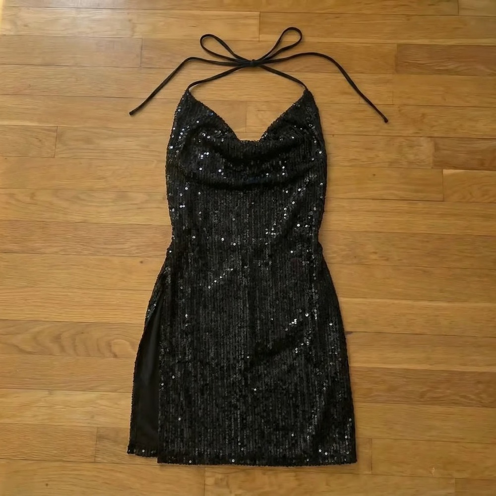 Fashion Nova Feeling Frisky Mini Dress